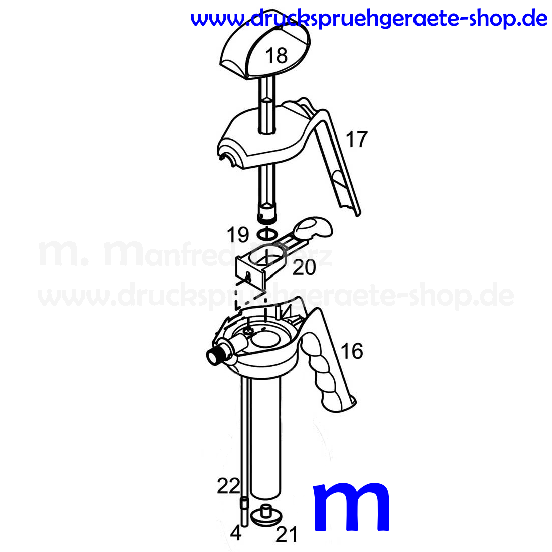 Pumpenkopf FLEXI komplett 5211N m NBR-Dichtungen