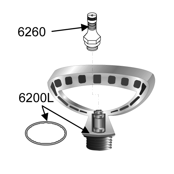 MESTO Druckluft-Füllventil 6bar 6215NA für FERROX/INOX - Autoreifenventil, Teilezeichnung