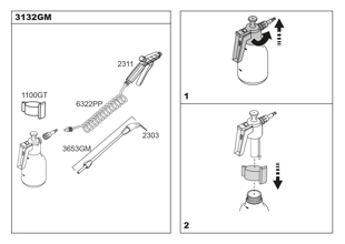 Die Gebrauchsanleitung für den MESTO Drucksprüher BELT HELD 3132GM 1,5 Liter m. Spiralschlauch, 25cm Spritzrohr und FPM-Dichtung als PDF-Datei zum herunterladen und ausdrucken.